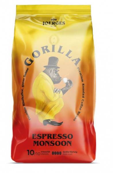 Joerges Kaffee Espresso Monsoon 1kg Bohnen