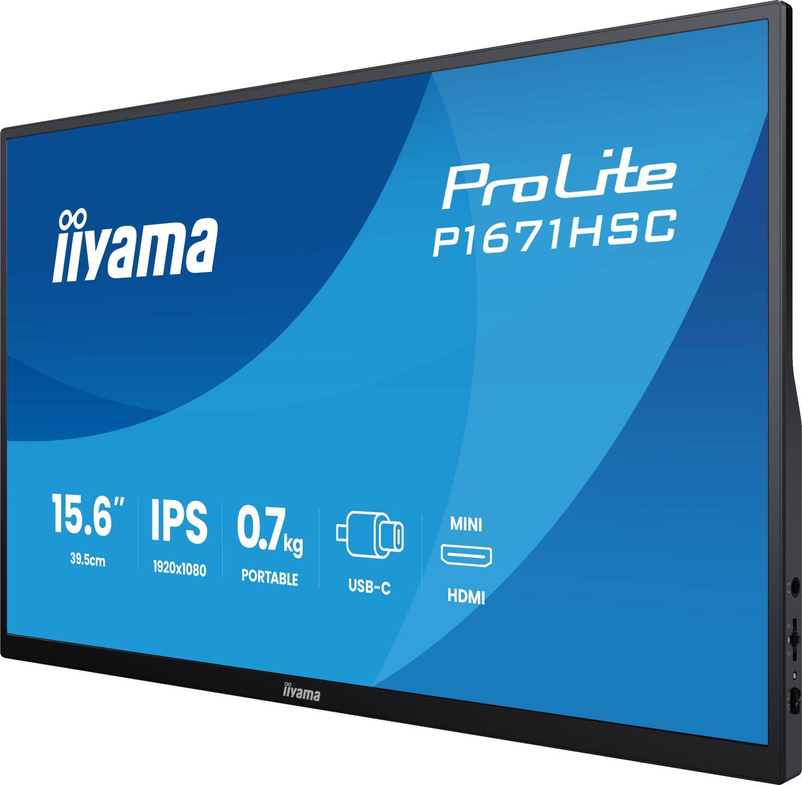 iiyama ProLite P1671HSC-B1 15.6" 16:9 Full HD IPS Portable Display schwarz-4