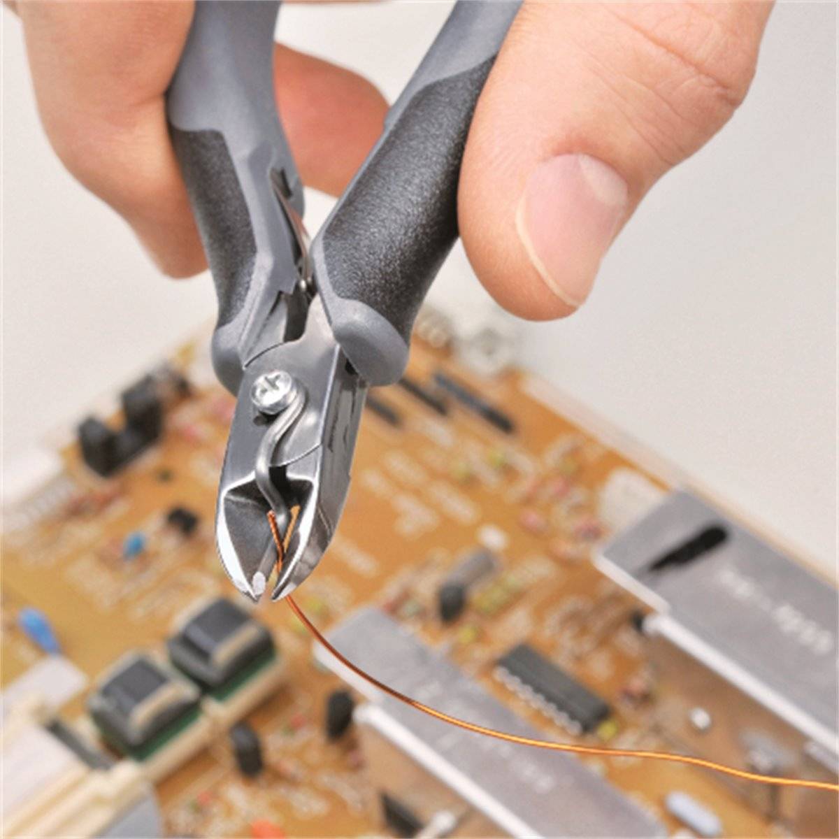 Knipex 77 12 115 ESDSB Elektronik-Seitenschneider-3