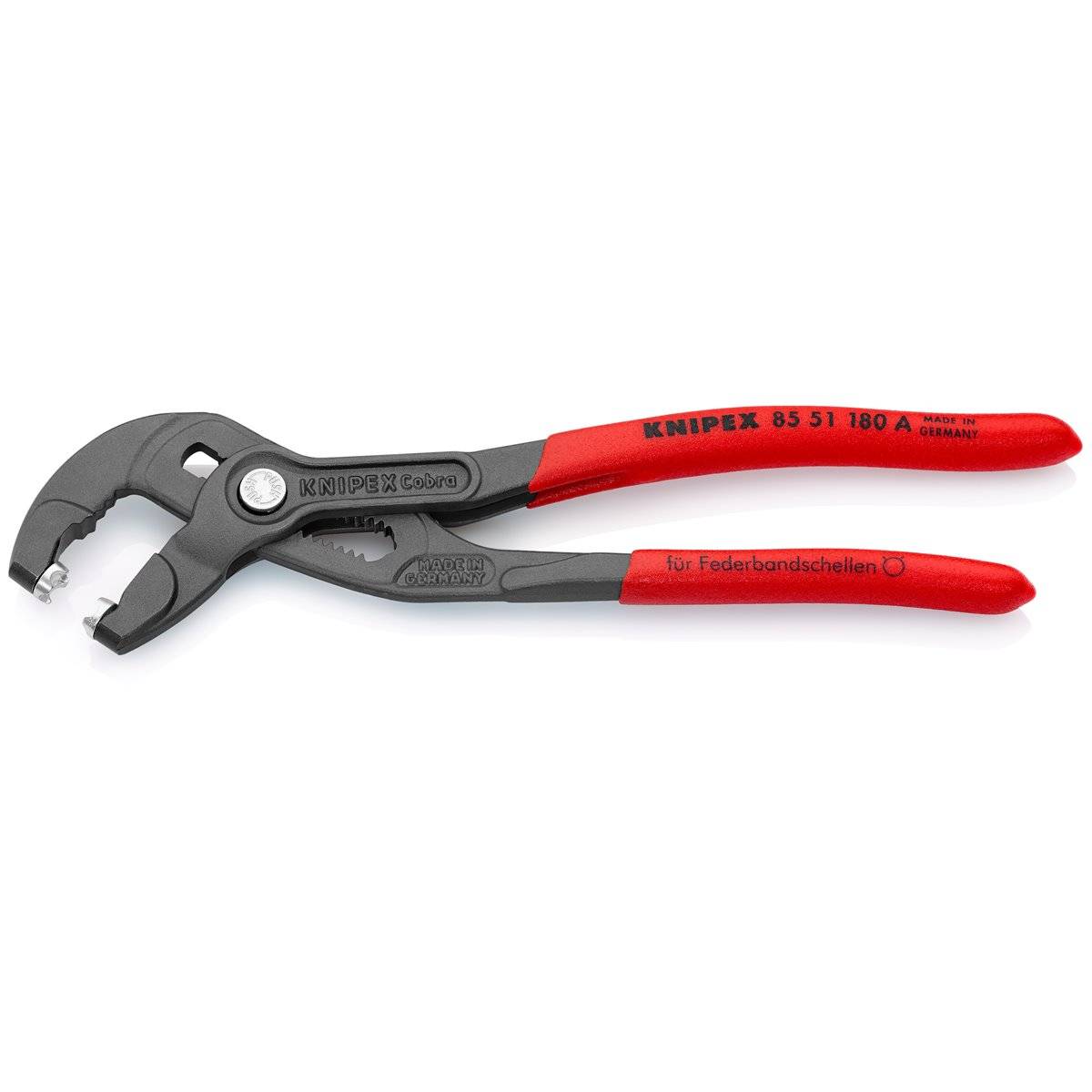 Knipex 85 51 180 A SB Federbandschellen-Zange ge-1