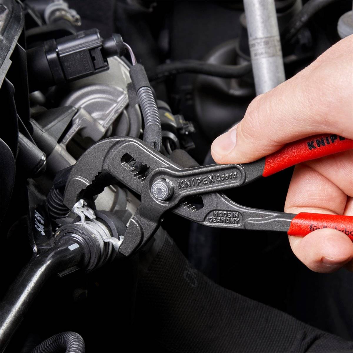 Knipex 85 51 180 A SB Federbandschellen-Zange ge-3