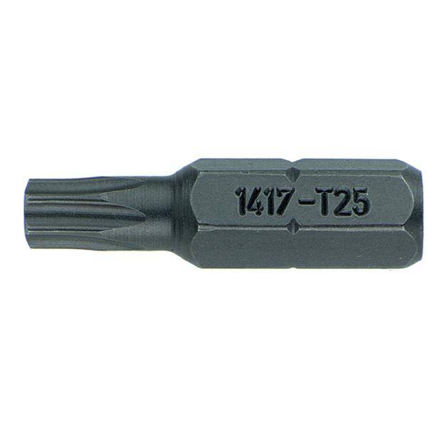 Bit-Schraubendrehereinsatz Gr. T 45 6kant C 6,3 L.27mm-0