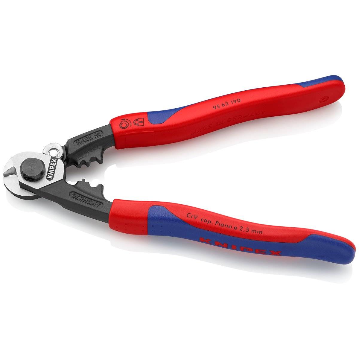 Knipex 95 62 190 SB Drahtseilschere-4