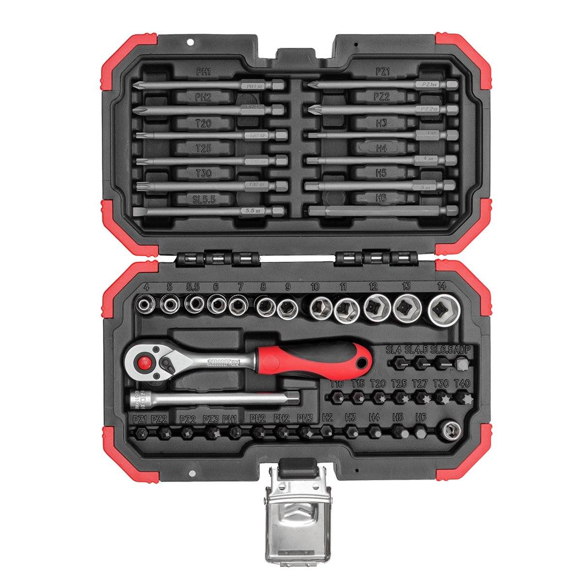 Gedore red R33003051 Bit-Satz 1/4" 51-teilig