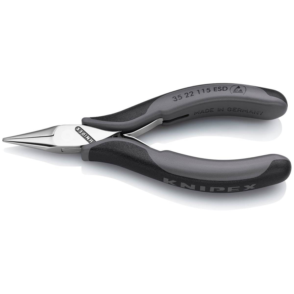 Knipex 35 22 115 ESDSB Elektronik-Greifzange ESD-0