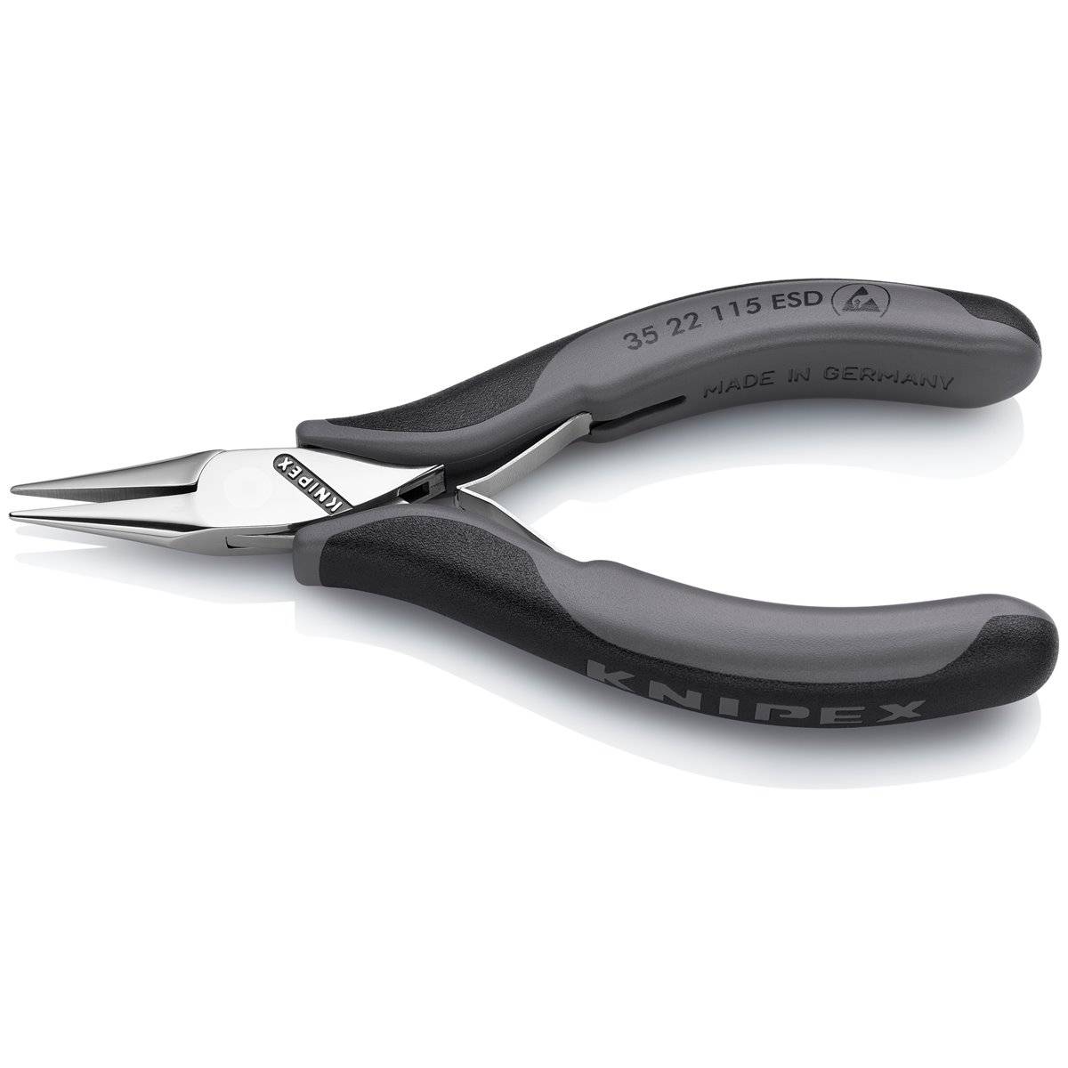 Knipex 35 22 115 ESDSB Elektronik-Greifzange ESD-1