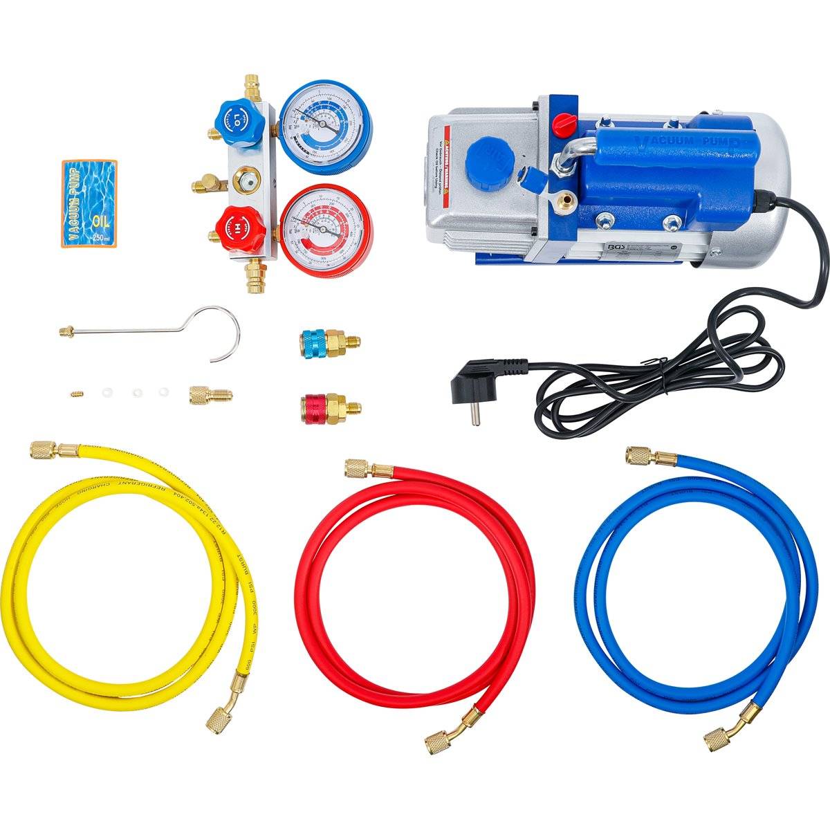 BGS 74263 Vakuumpumpe / Unterdruckpumpe, 1-stufig-2