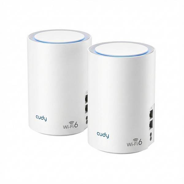 Cudy AX1500 Wi-Fi 6 Gigabit Mesh Solution 2-pack Netzwerk Accesspoints