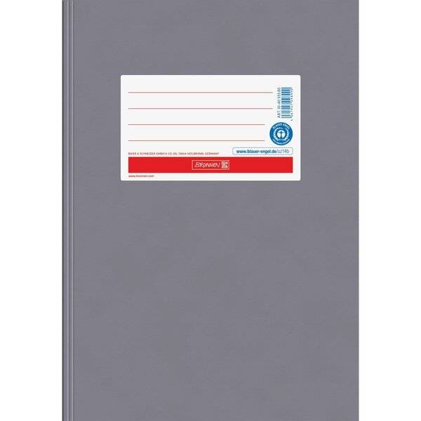 Heftschoner Papier A5 Premium grau-0