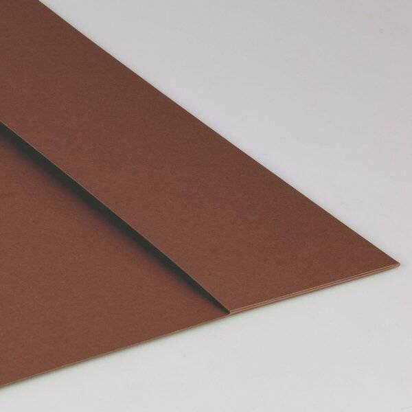 Heftschoner Papier A4 Premium braun-1