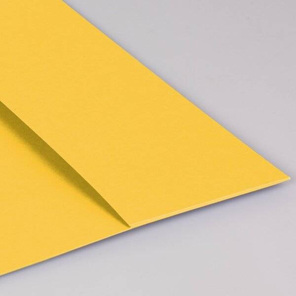 Heftschoner Papier A5 Premium goldgelb-1