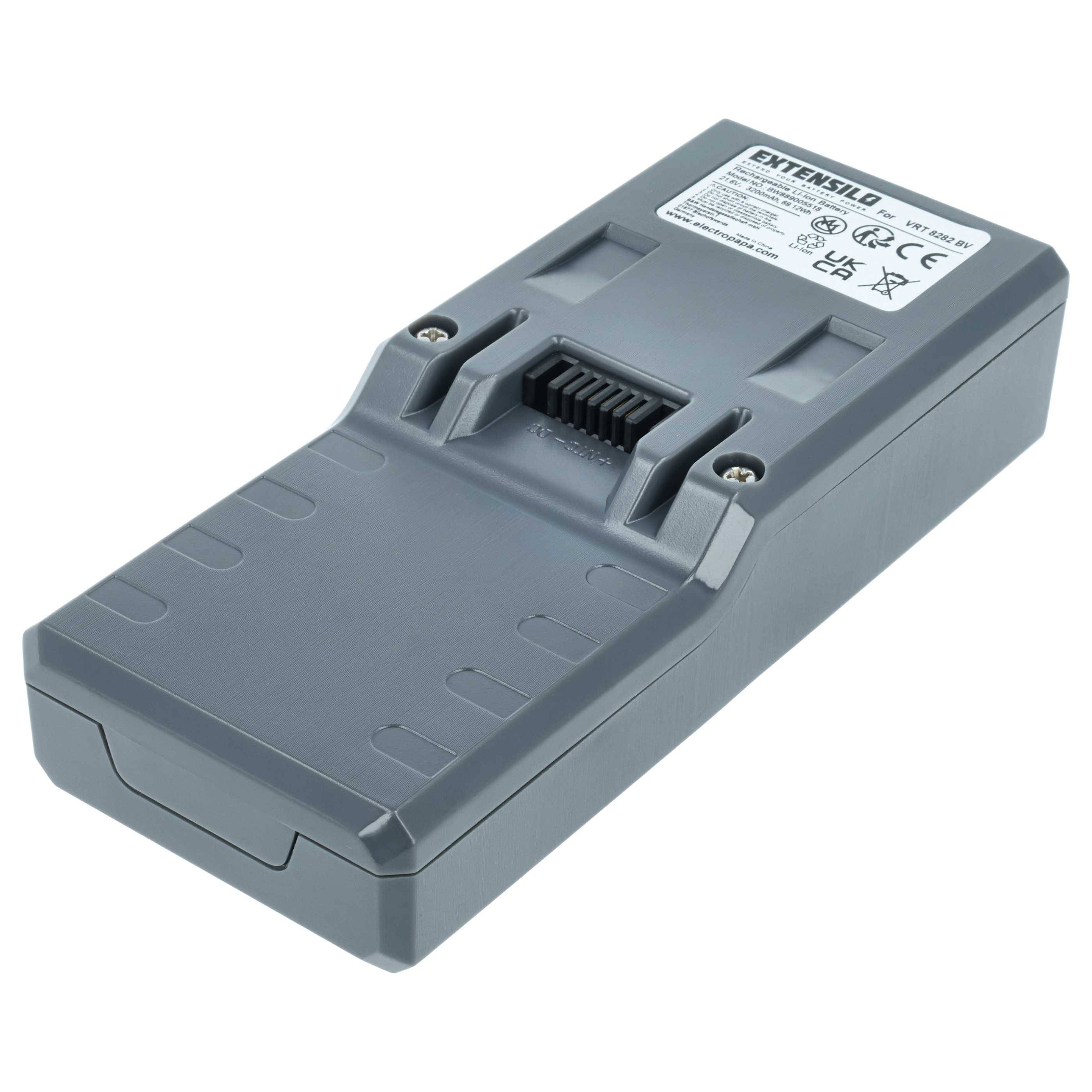 EXTENSILO Akku kompatibel mit Hoover FD22BC011 | FD22BC, FD22BR, FD22BCPET00, FD22BCPET 001, FD22BR001 Staubsauger (3,2-0