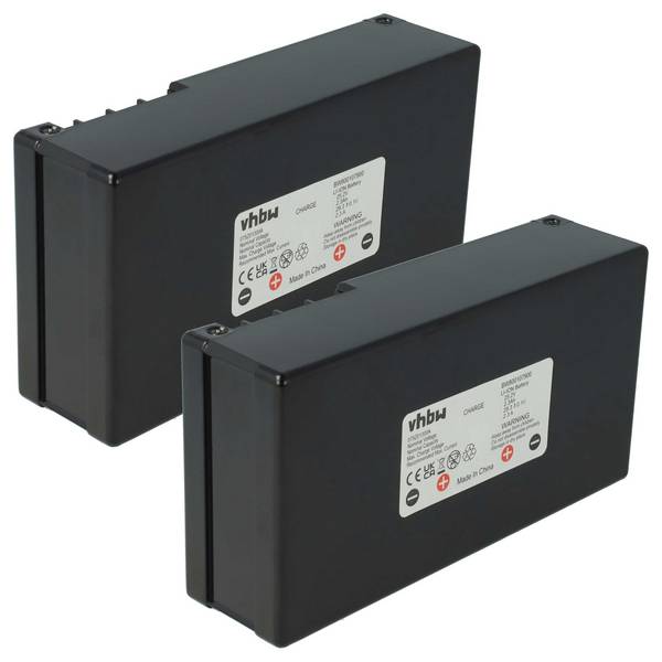 vhbw 2x Akku kompatibel mit Agro R800Li Rasenmäher (2300mAh 25,2V Li-Ion)