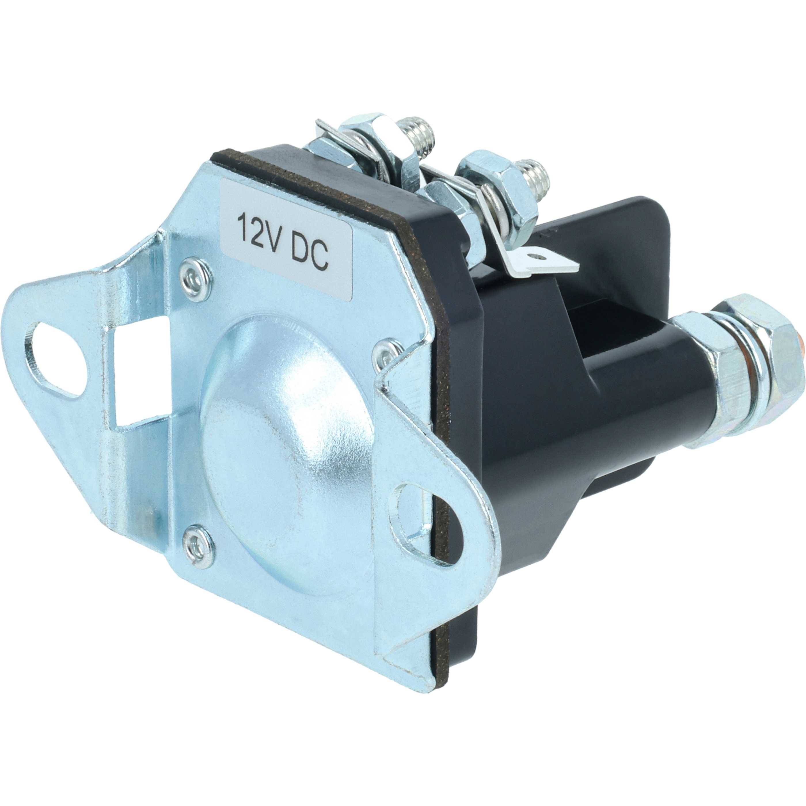 vhbw Anlasserrelais für Motor Ersatz für Simplicity 700751 für Aufsitzmäher | Rasentraktoren, Quads - Magnetschalter, 12-1