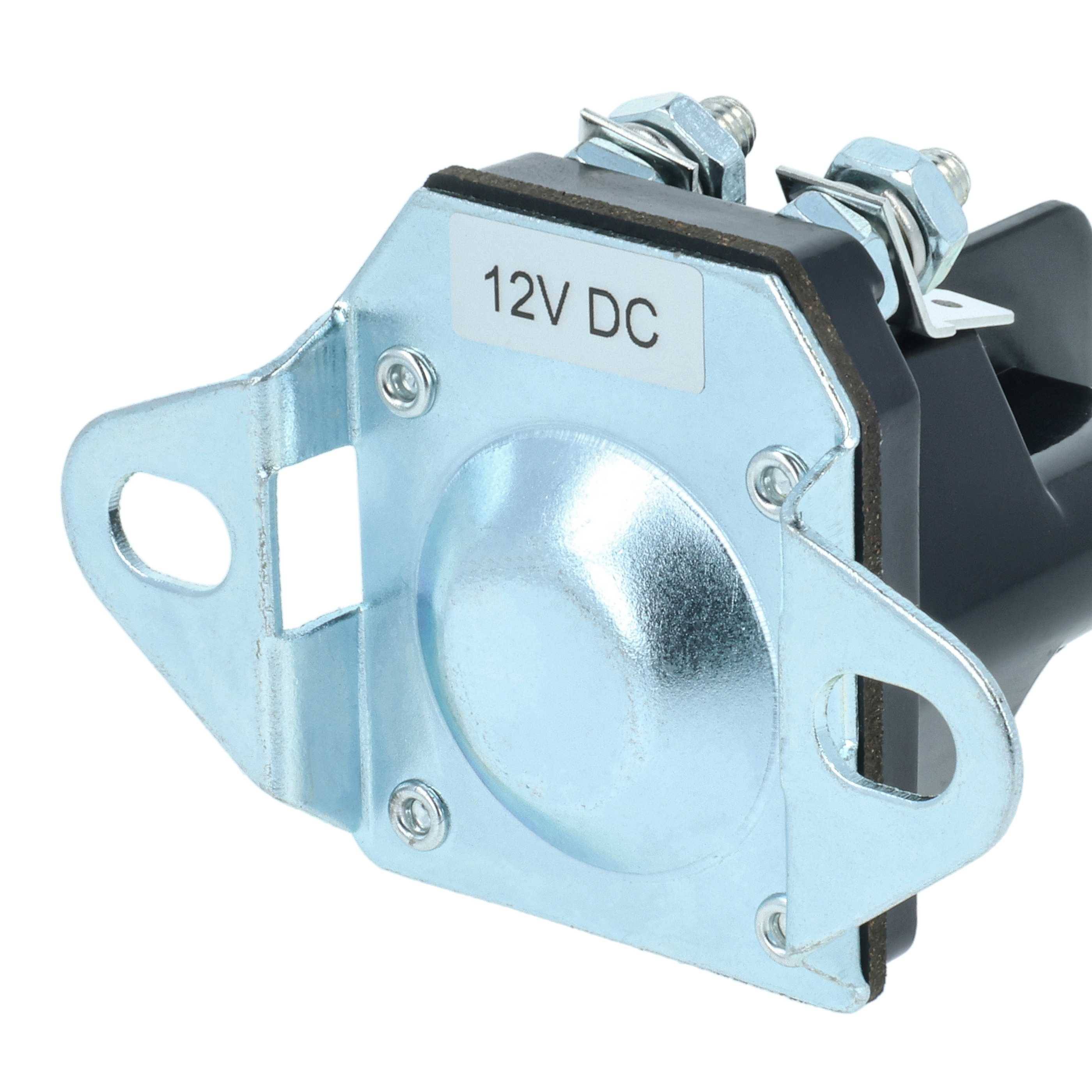 vhbw Anlasserrelais für Motor Ersatz für Simplicity 700751 für Aufsitzmäher | Rasentraktoren, Quads - Magnetschalter, 12-3