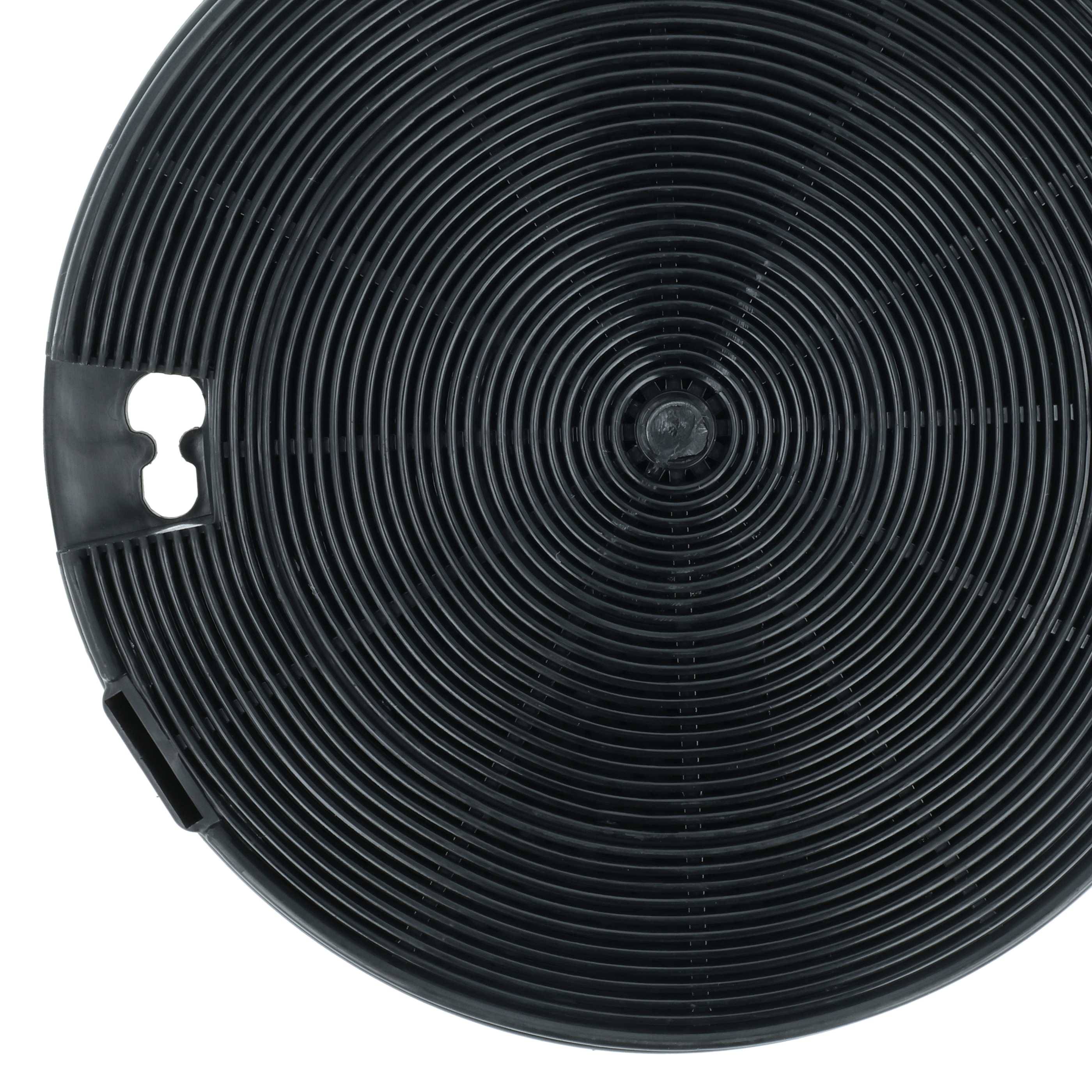 vhbw 4x Aktivkohlefilter kompatibel mit Whirlpool 851436001000 | für 851437401000, 851437301000, 851437901000-3