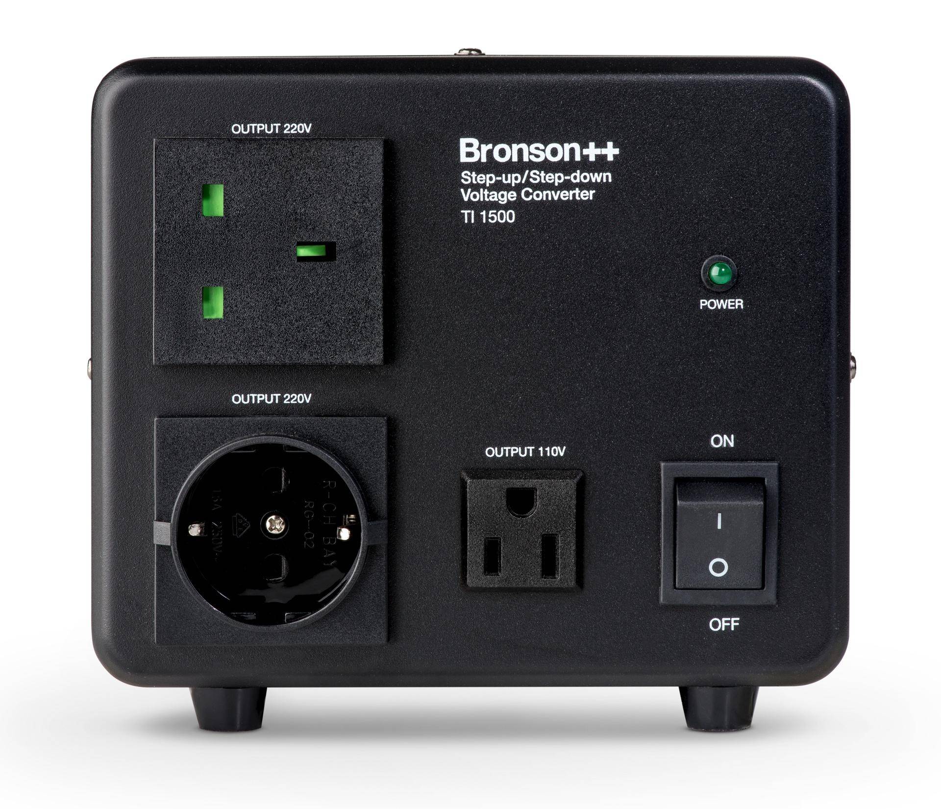 Bronson TI-1500: Spannungswandler – 1500W für unterwegs und zu Hause