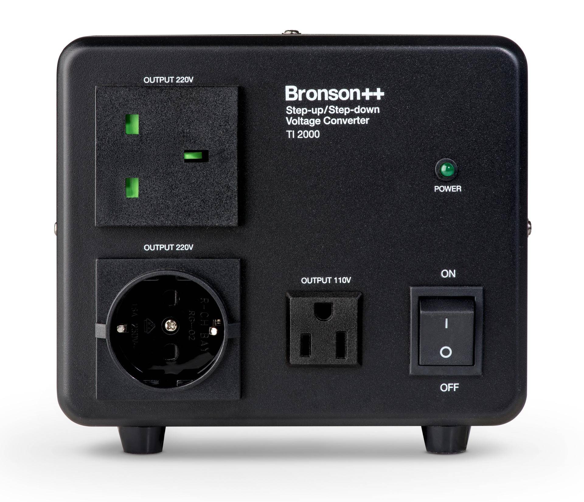 Bronson TI-2000: Spannungswandler – 2000W für unterwegs und zu Hause-0