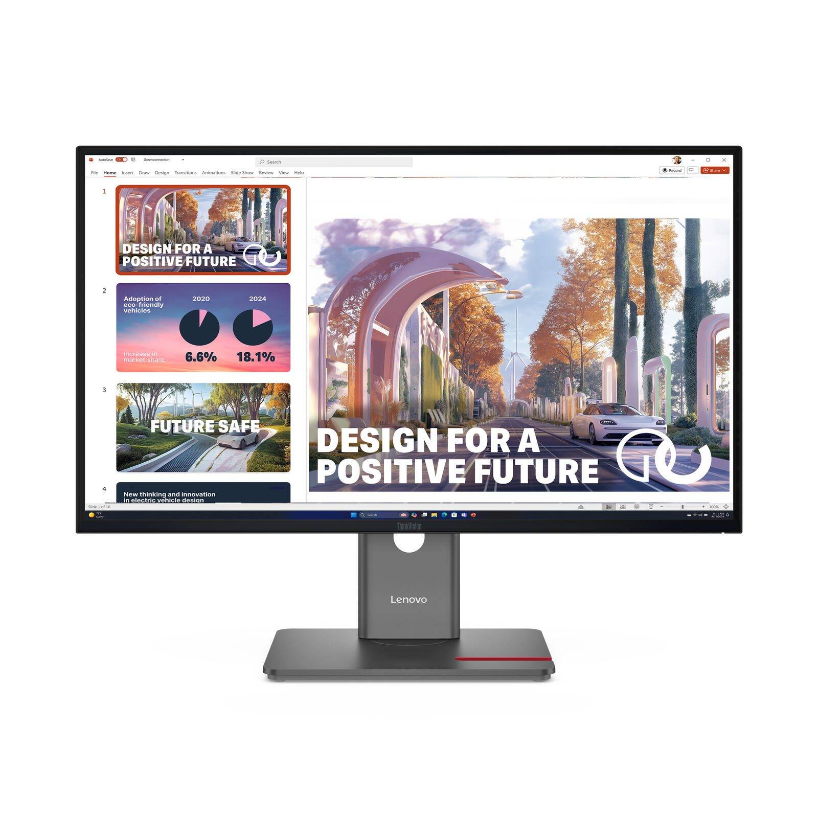 Lenovo ThinkVision P27QD-40 QHD IPS Display 68,6 cm (27"") 64B3GAT2EU-0