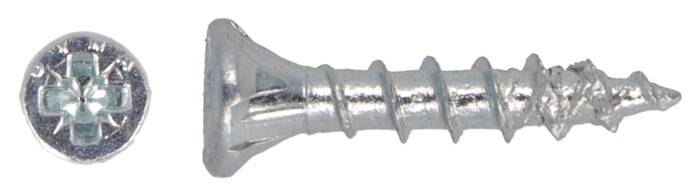 Senkkopfschr.Pozidrive D.4mm L.70mm STA verz.Teilgew.200 St.DYNAPLUS-0