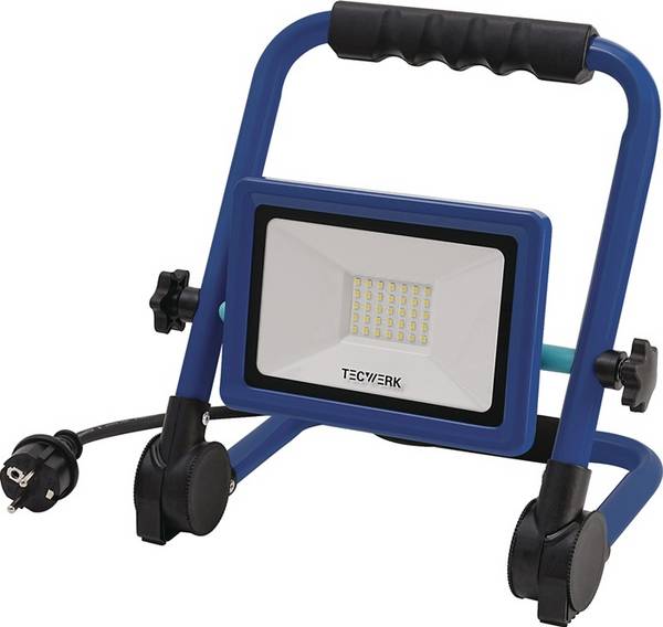 LED-Strahler 50 W 3660 lm 5m H07RN-F 3x1mm² IP65 TECWERK