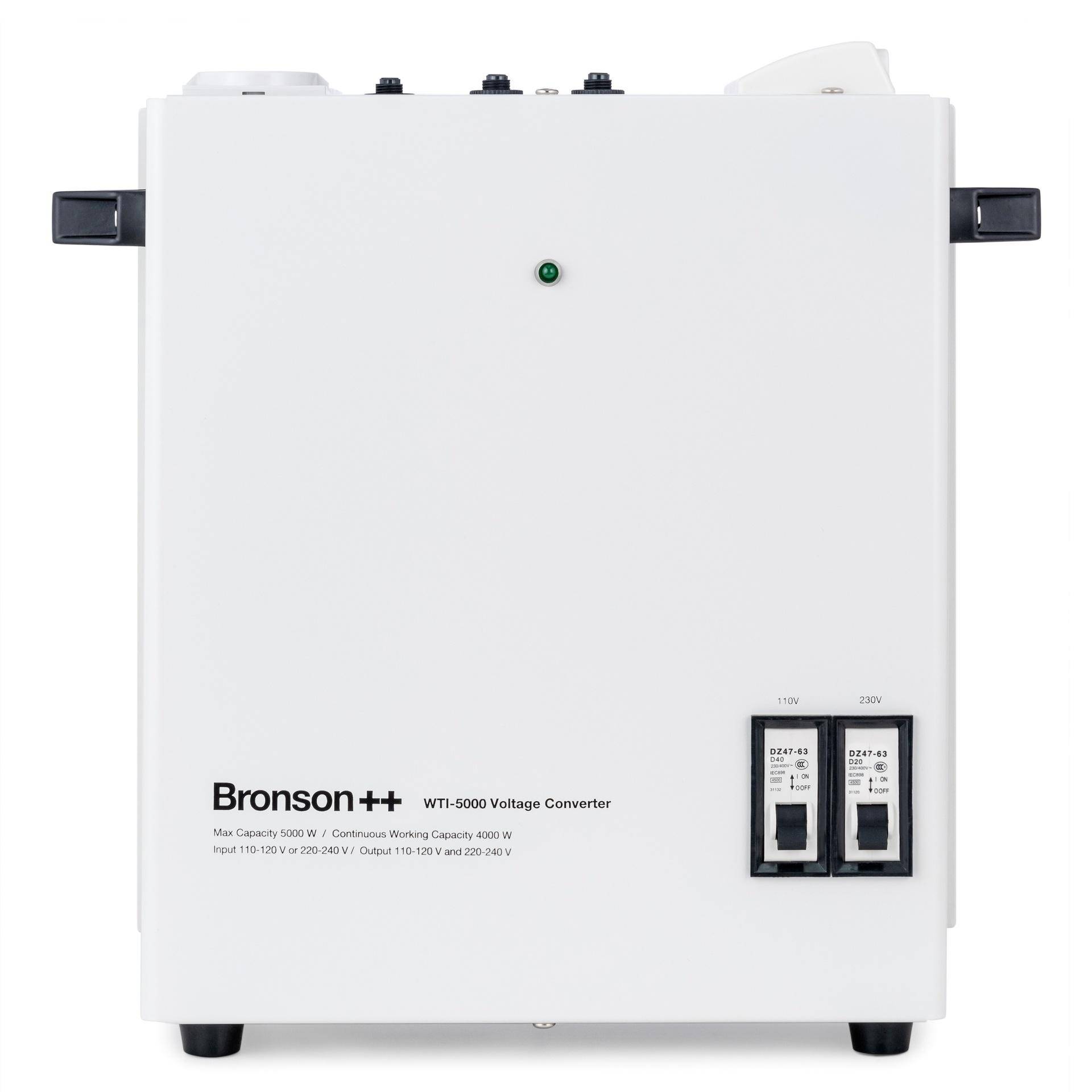 Bronson WTI 5000: 5000W Spannungswandler – 230V und 110V Geräte-0