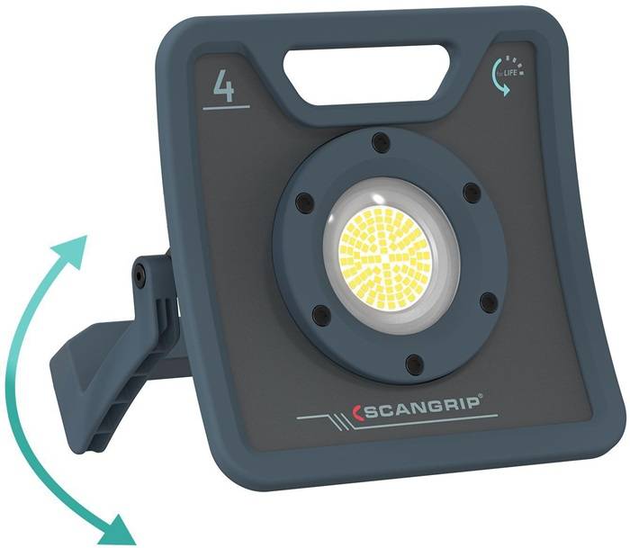 LED-Strahler NOVA 4 29 W 400-4000 lm 5m H07RN-F 3G1mm² IP67 SCANGRIP-2