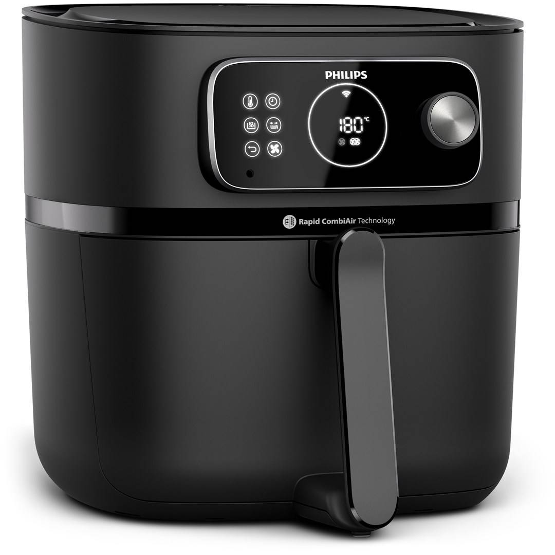 7000 series HD9876/90 Airfryer-Kombi XXL Connected, Heißluftfritteuse, 8,3 l, 2-6