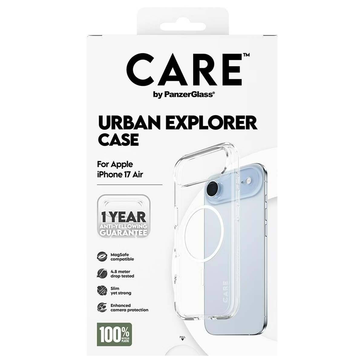 PanzerGlass CARE Flagship Case transp. Urban Explorer white MagSafe iPhone 17Air-4