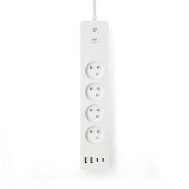 N WIFIP313EWT - Switchable WLAN socket strip 4-way 4x USB