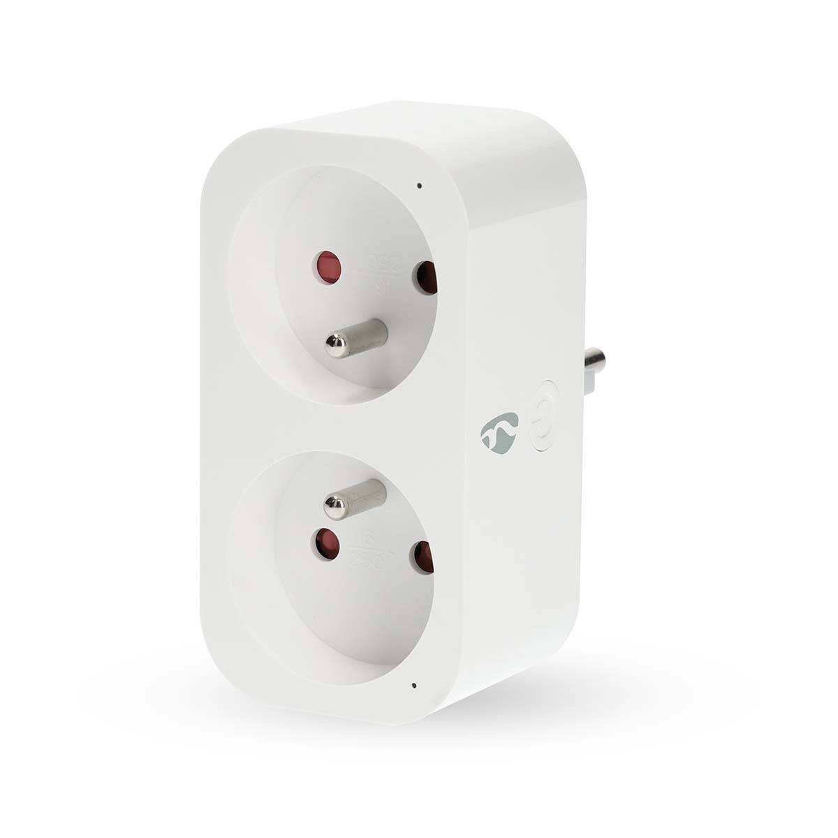 N WIFIP141EWT - Switchable WLAN socket outlet, 2-gang FR version-0