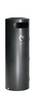 Kombiascher, Volumen 90 Liter, Durchmesser 420 mm, Höhe 1245 mm, Einflügeltür, Farbe antik-silber