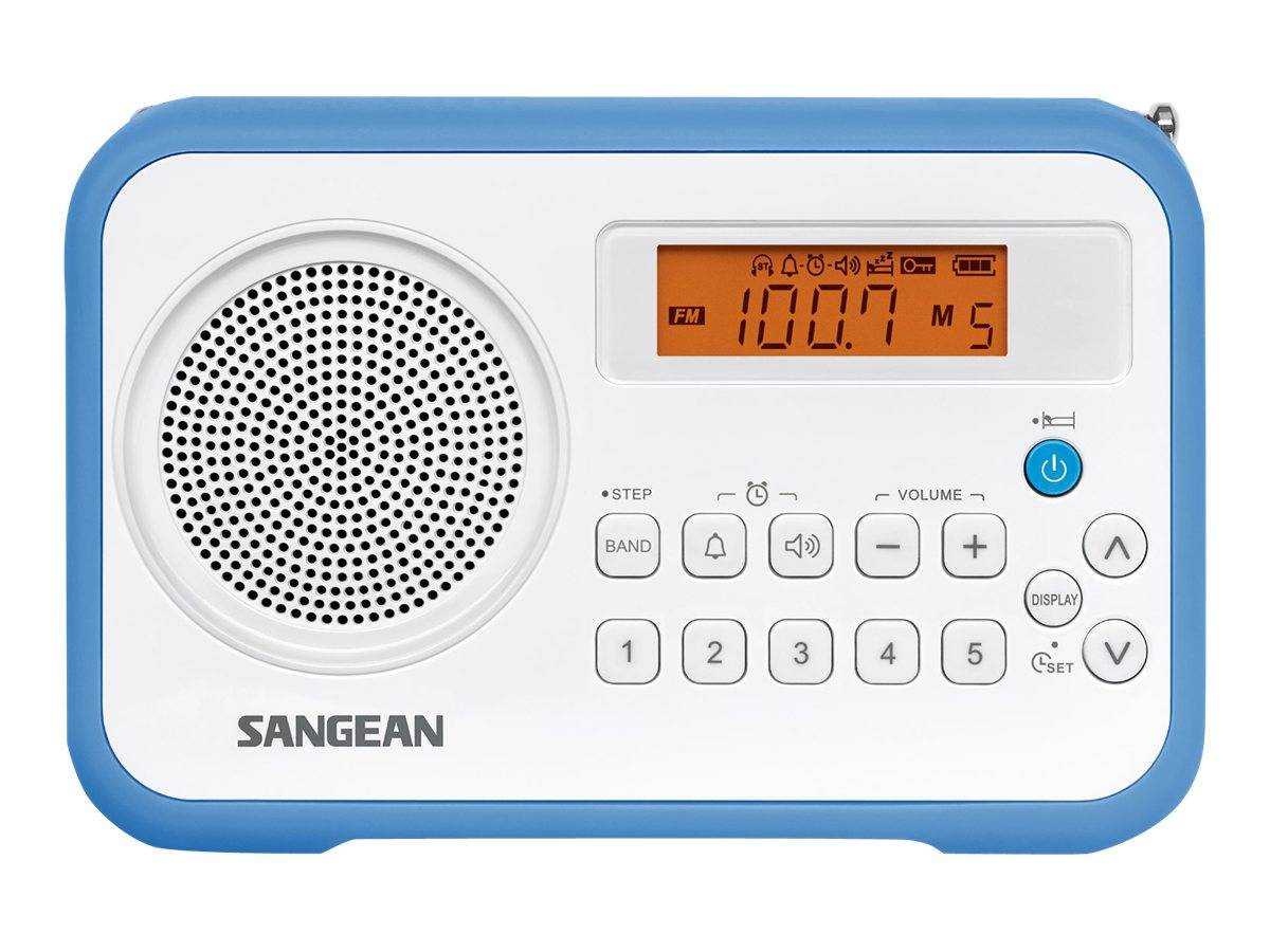 Sangean Electronics Sangean-PR-D18 - Radio - 1 Watt - weiß, Blau-1
