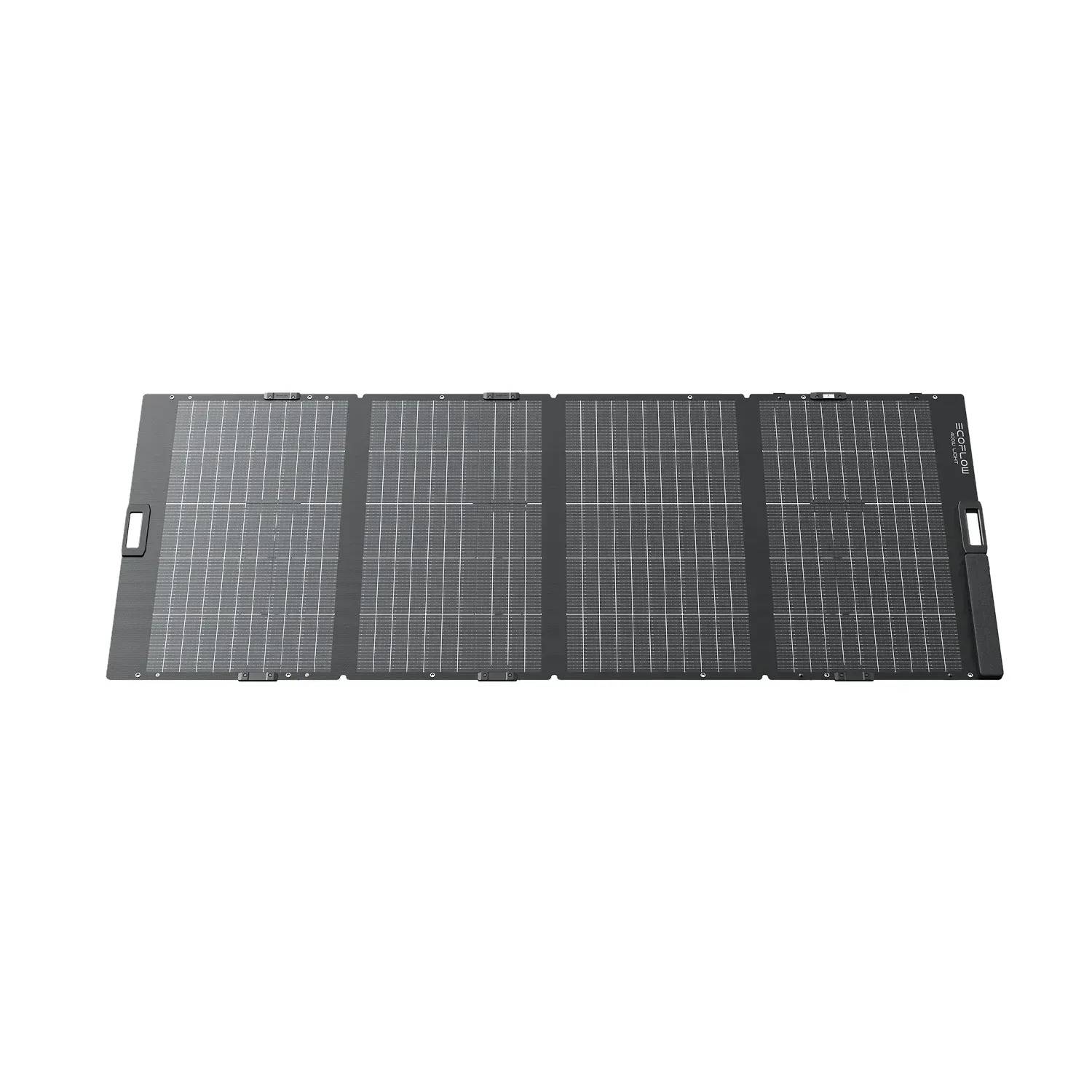 Ecoflow 400W Lightweight Solar Panel, 400 W, 400 W, 39.3 V, Monokristallines Silizium, Boden, Schwarz-1