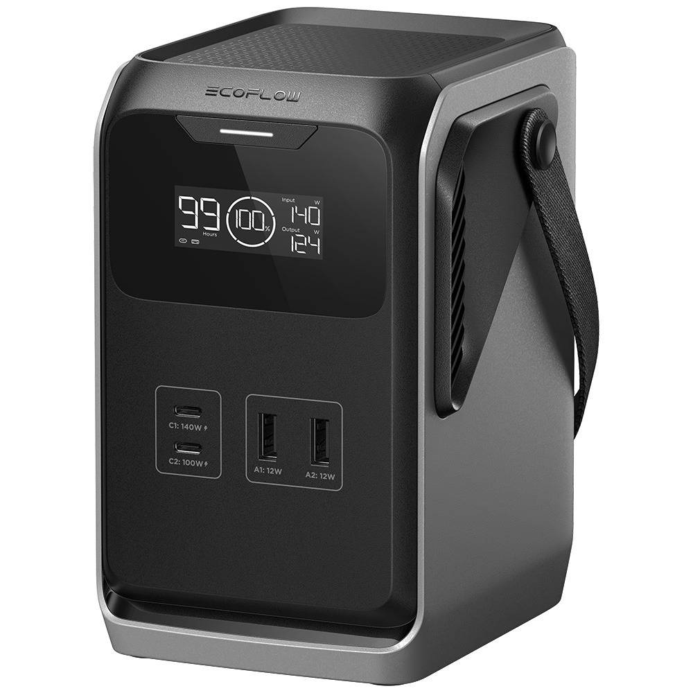 Ecoflow TRAIL 200 DC, Lithium-Eisen-Phosphat (LiFePO4), Solar, USB, 198 Wh, 220 W, 12 W, 140 W-2