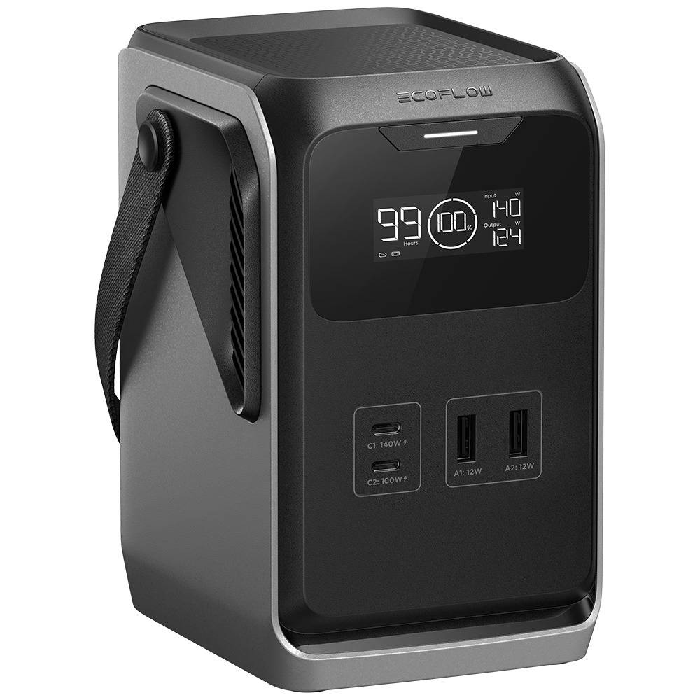 Ecoflow TRAIL 200 DC, Lithium-Eisen-Phosphat (LiFePO4), Solar, USB, 198 Wh, 220 W, 12 W, 140 W-3