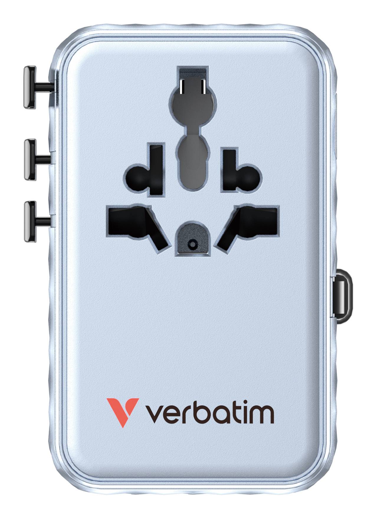 Verbatim Charge 'n' Travel - Netzteil - GaN III, universal, with retractable USB-C cable - 100 Watt-1