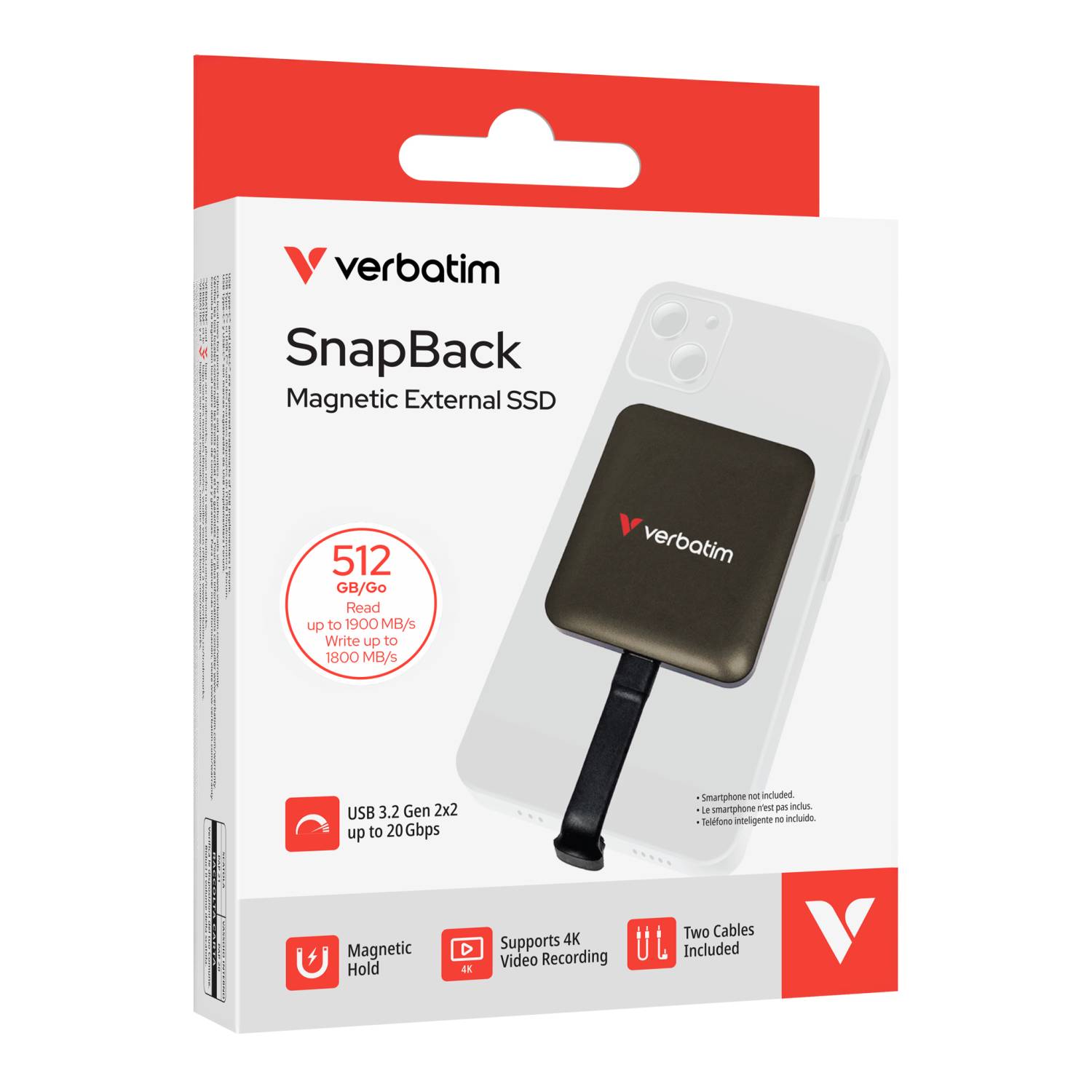 SnapBack - SSD - 512 GB - extern (tragbar)-1
