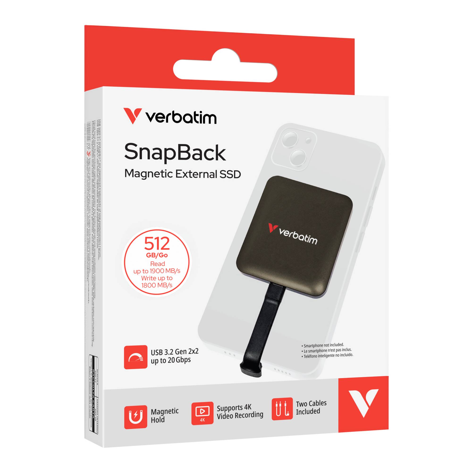 SnapBack - SSD - 512 GB - extern (tragbar)-4