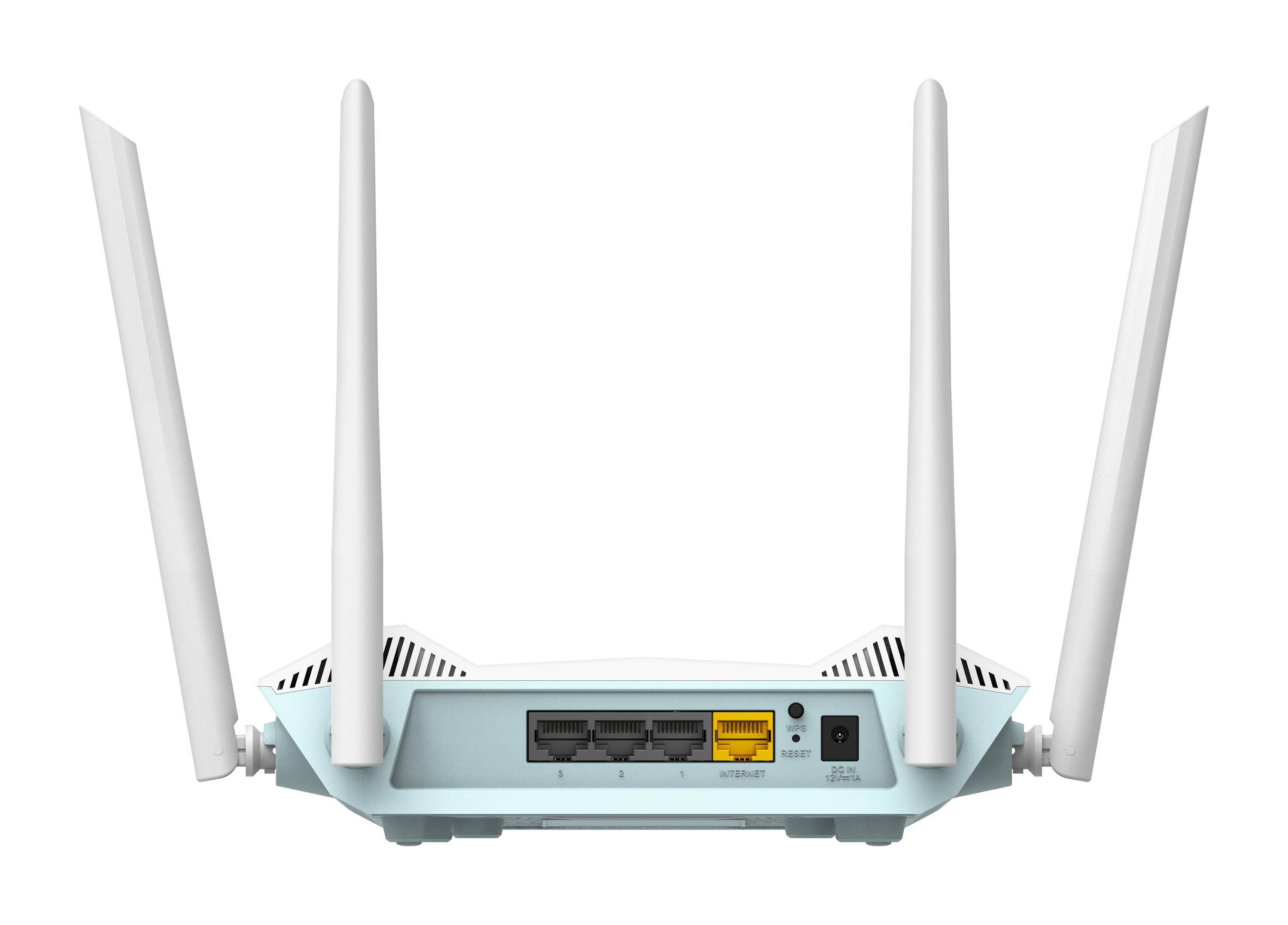D-Link EAGLE PRO AI R15 Wireless Router 3-Port-Switch 1GbE Wi-Fi 6 Dual-Band-2