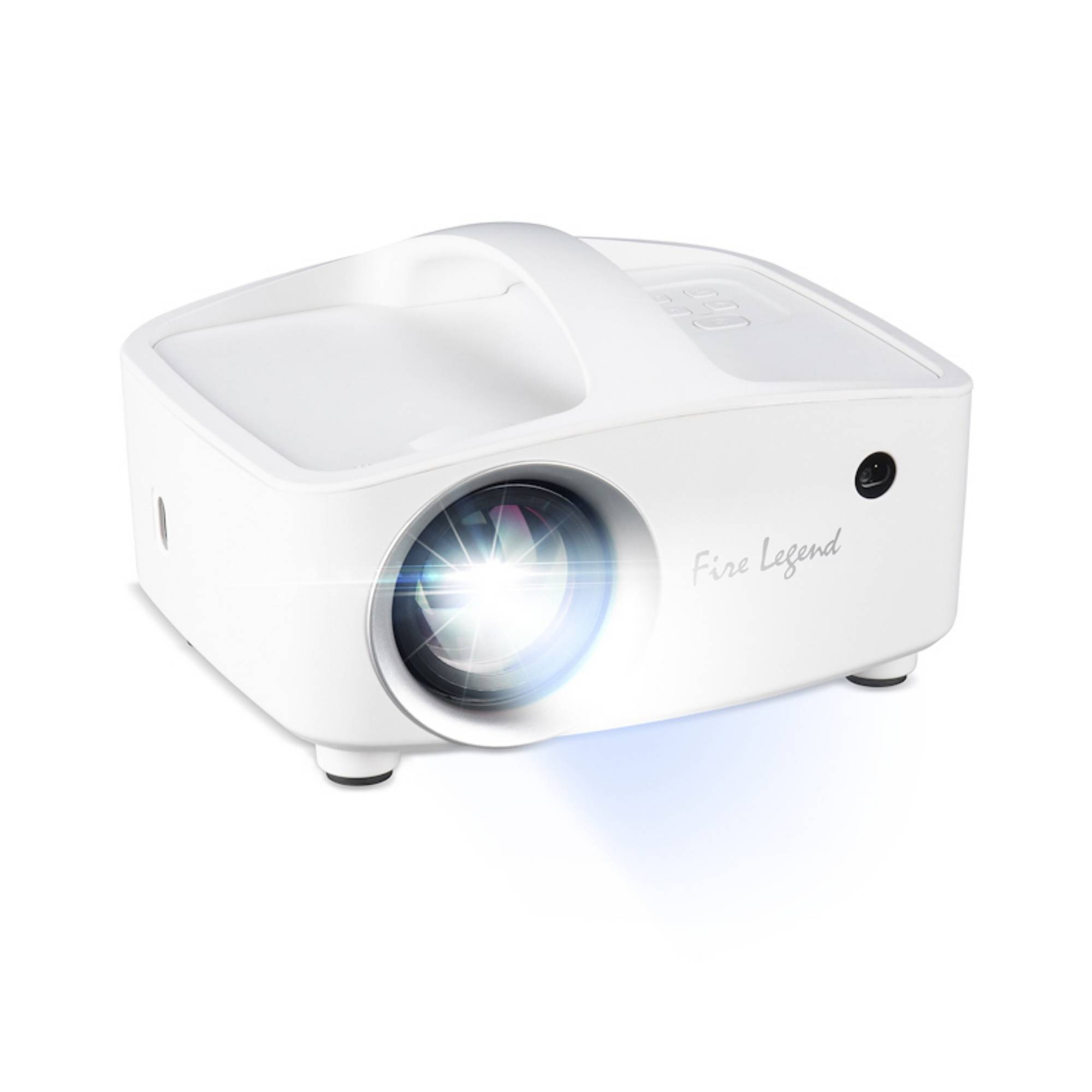 Acer AOpen QF13s powered by portabler LED Beamer 350 ANSI Lumen-1