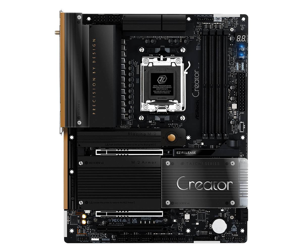 ASRock X870 Taichi Creator AM5 ATX HDMI/USB-C DDR5-1