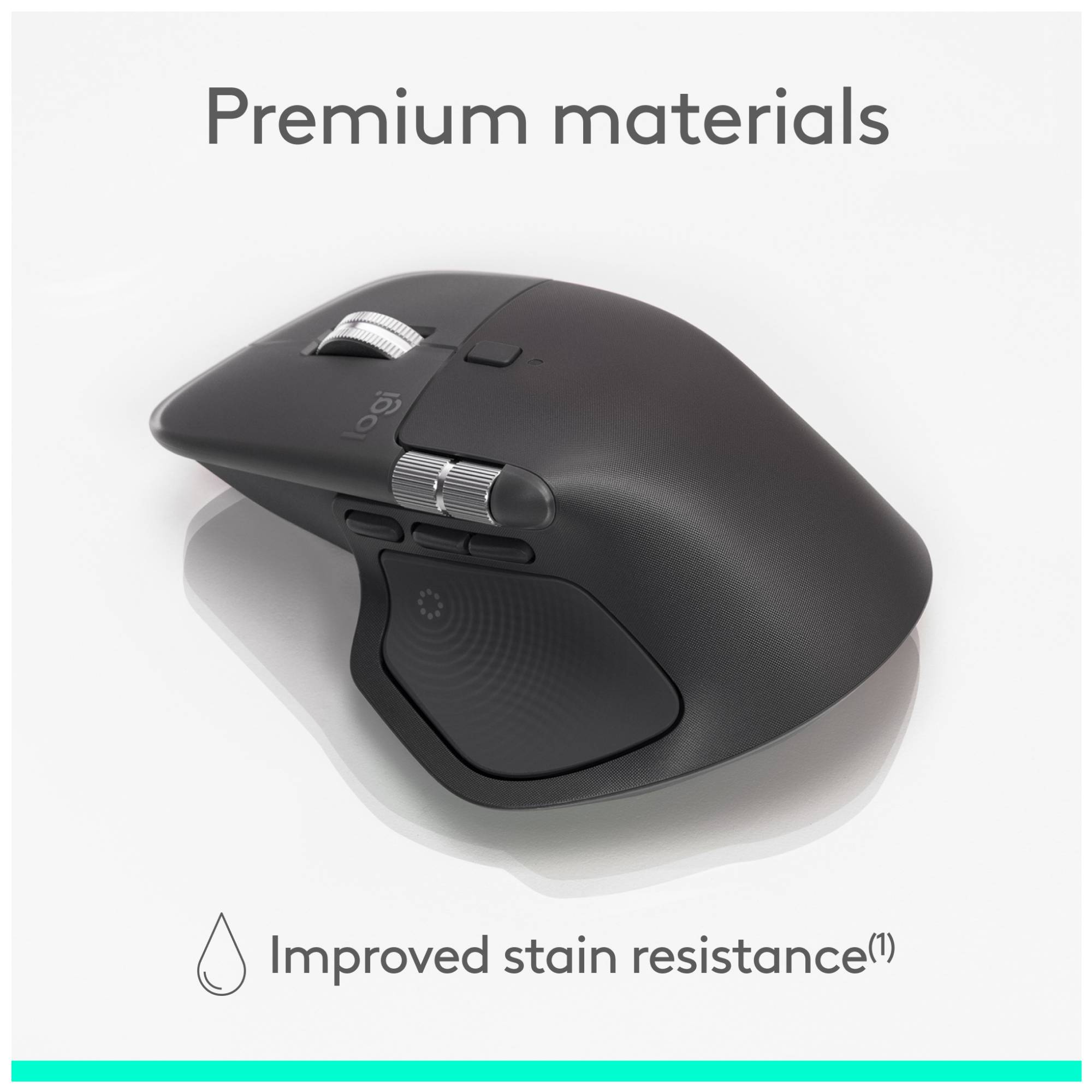 Logitech MX Master 4 for Business kabellose Maus, Graphite 910-007617-1
