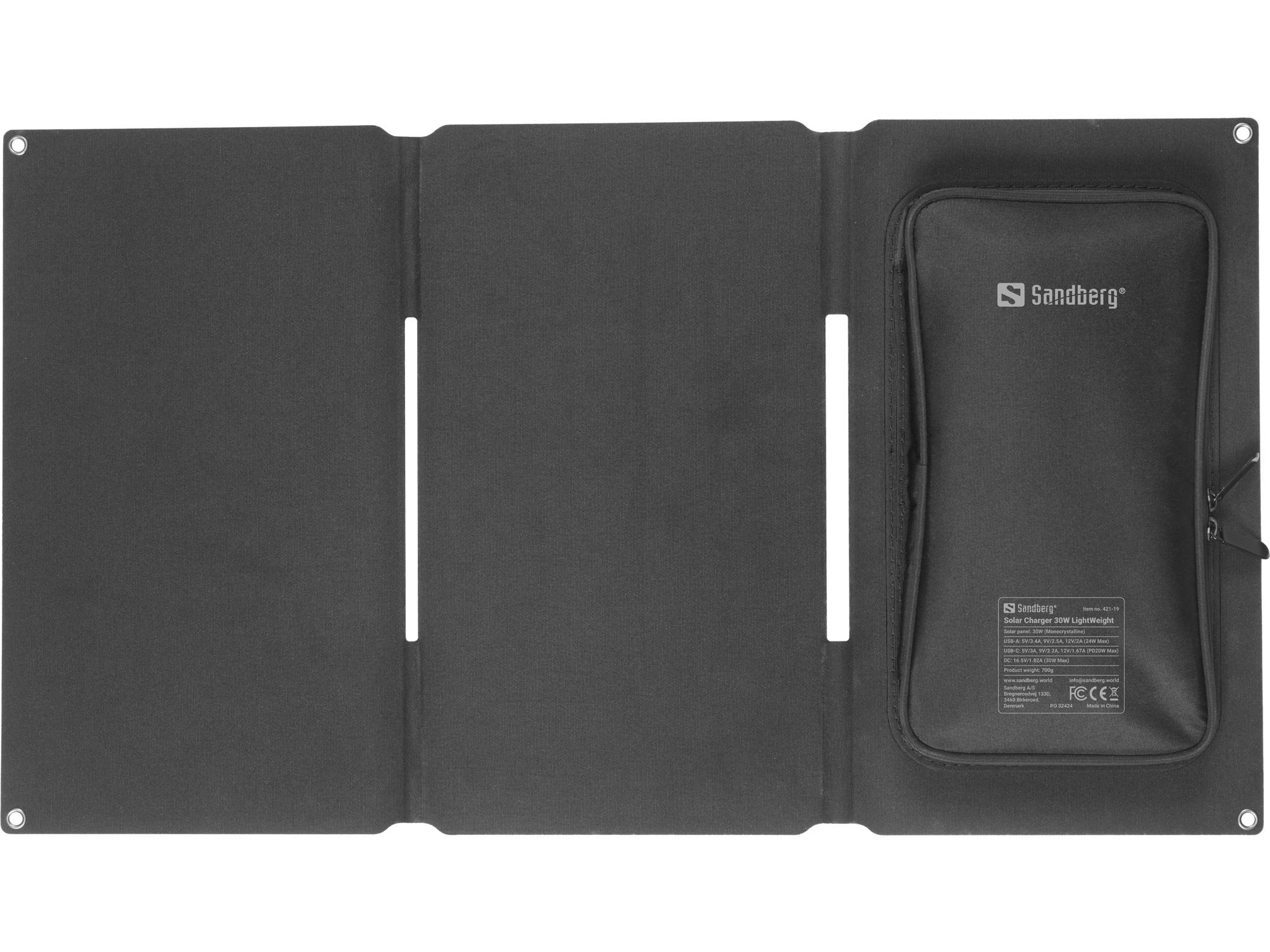 Active LightWeight - Solarladegerät - 30 Watt - 3.4 A - 3 Ausgabeanschlussstelle-3