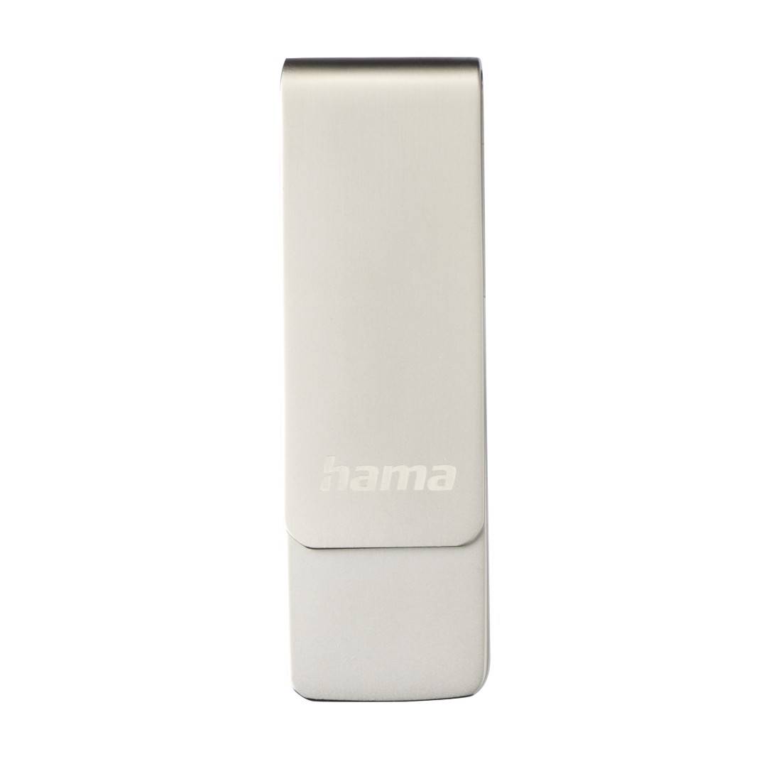 hama 00182487 USB-Stick "Rotate Pro", USB 3.2 Gen1, 256GB, 100MB/s, Silber-0