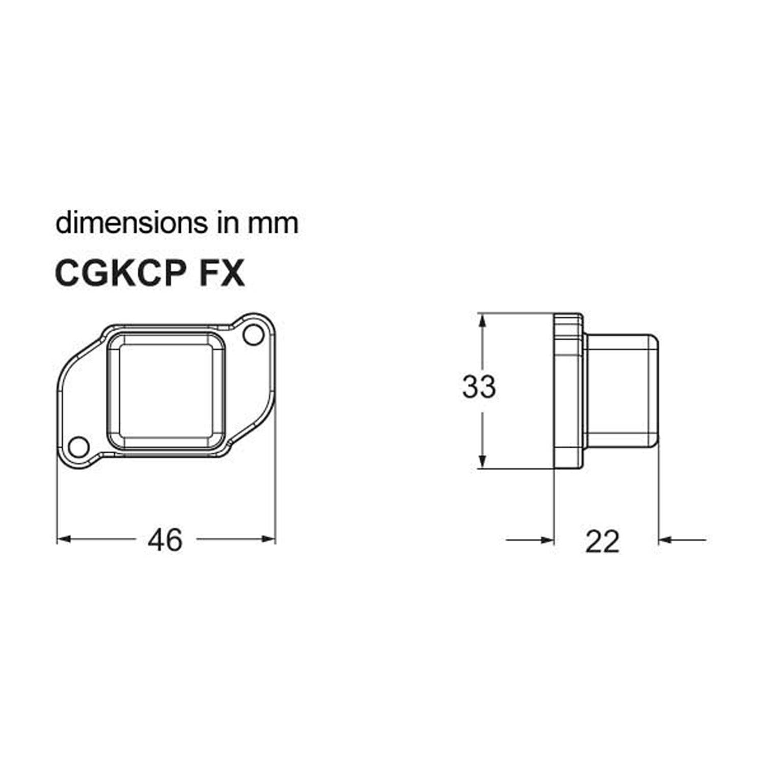 20 Stk. Ilme Schutzdeckel CGKCP FX-1
