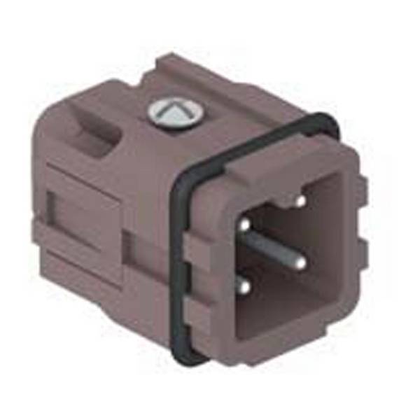 ILME Stifteinsatz Gr.21.21 CKM 03 RY 3P+PE Silber Schraub. 10A 250V 180°C