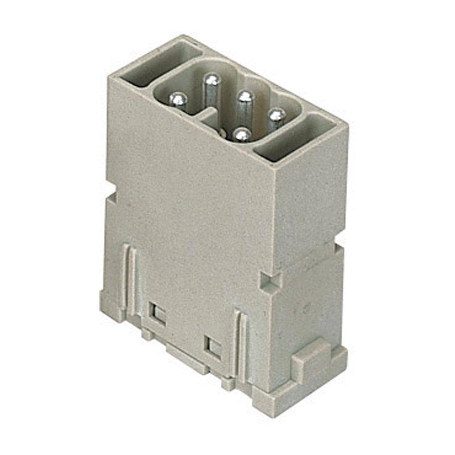 CX 05 SM ILME Stifteinsatz, 1ME, 5P, Silber, Zugfedera., 16A, 400V-0