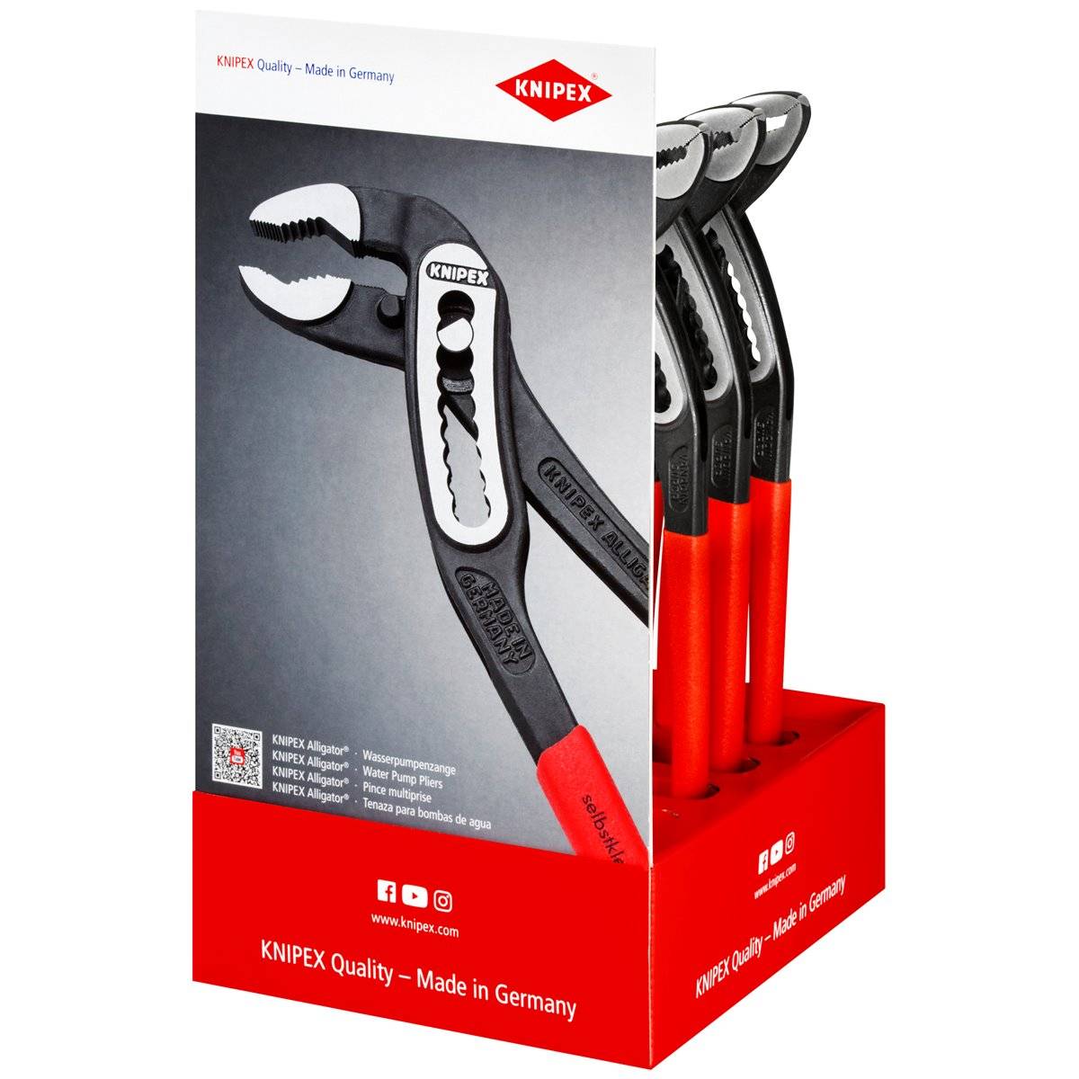 Knipex-Werk Thekendisplay 10-tlg. 00 18 01 V17-2