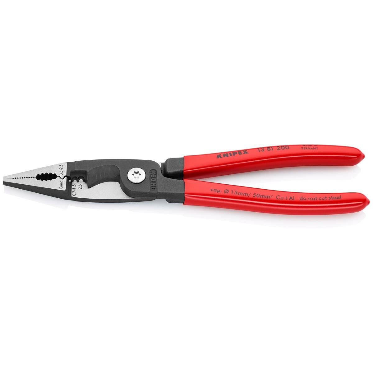Knipex 13 81 200 SB Elektro-Installationszange-3